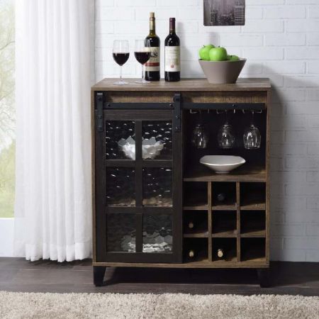 Glass Panel PB Set Wine Space Living Room Wine Cabinet - Glass Panel PB Set Wine Space Living Room Wine Cabinet